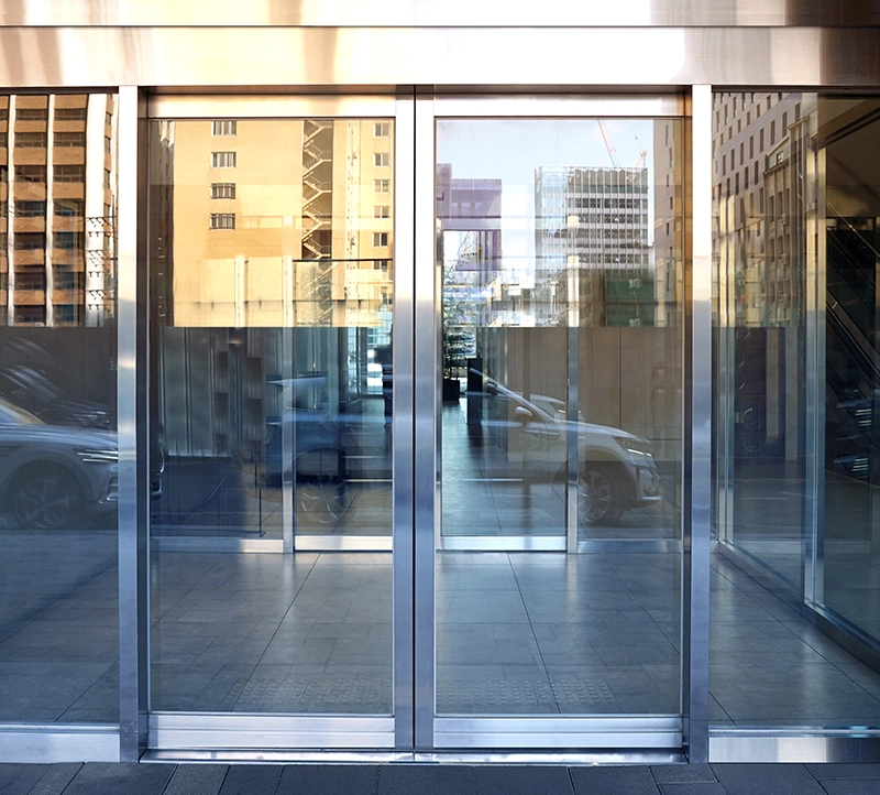 ประตูกระจกสไลด์ Auto Sliding Door