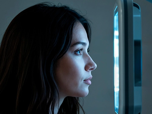 แบบสแกนใบหน้า (Face Scan System)