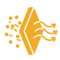 การทดสอบ การรั่วซึมของ แผ่นกรองอากาศ